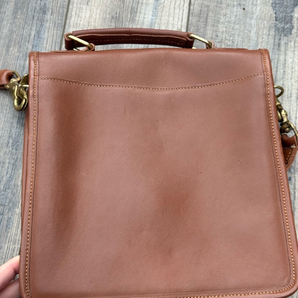 Coach vintage crossbody saddle leather bag - Picture 6 of 16